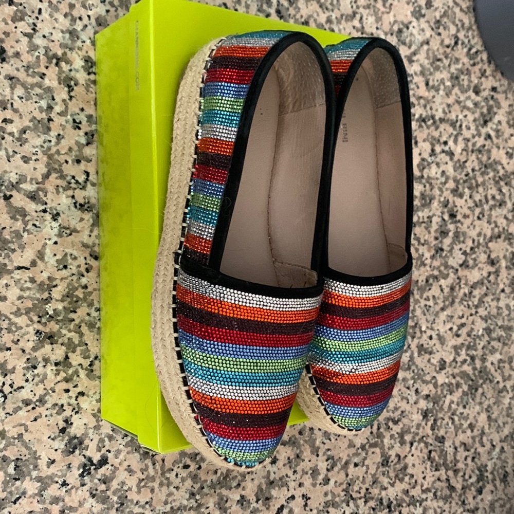 Gianni Bini Bruxie shoes multi colored size 10